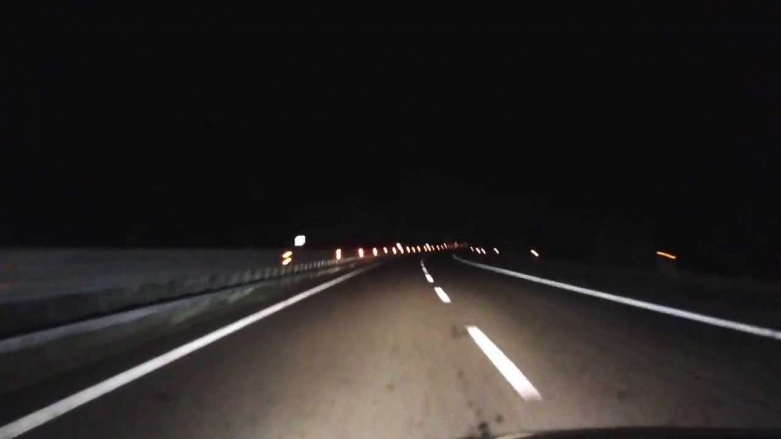 Autostrada di notte